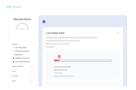 enhancv resume checker